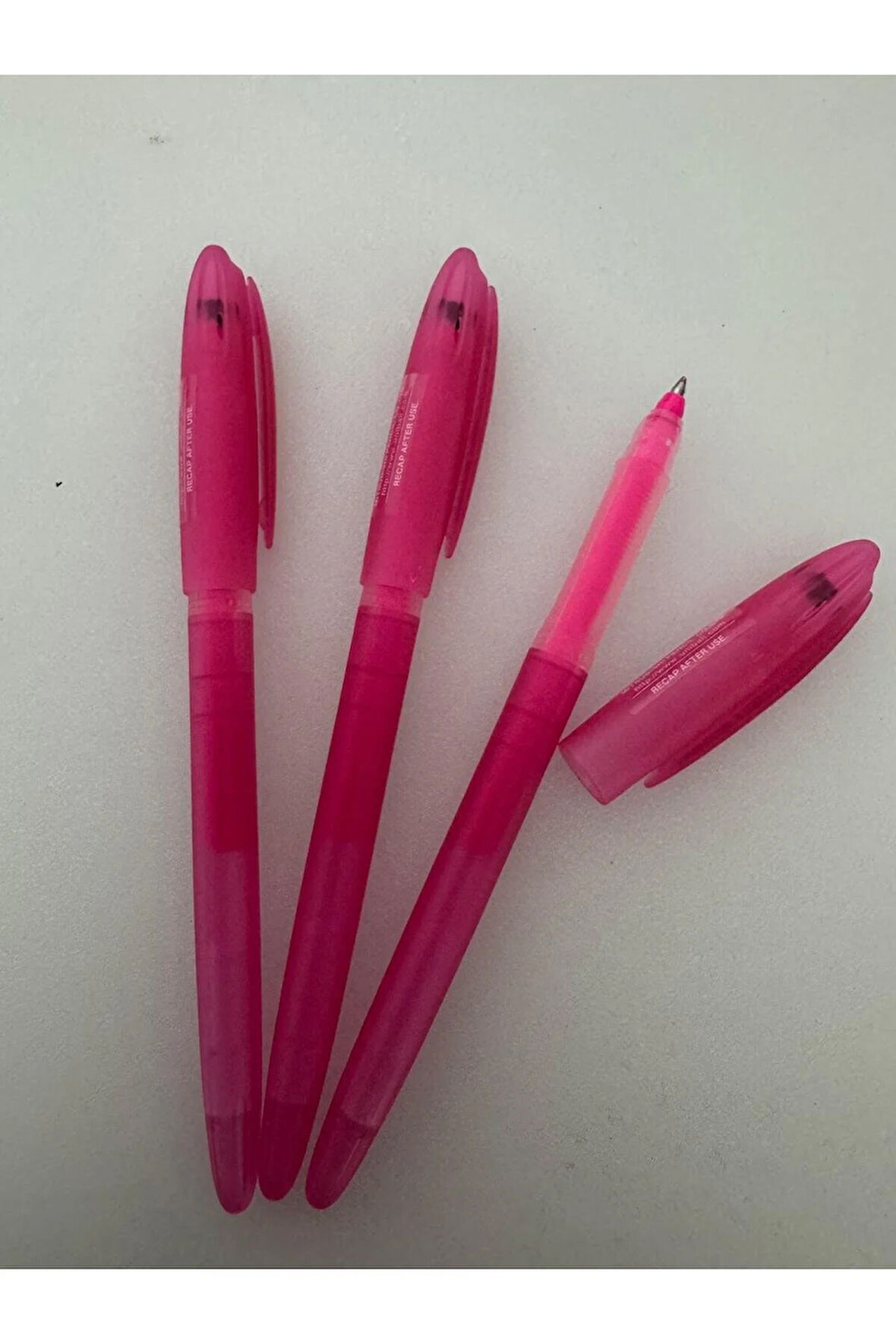 Roller Kalem Signo Gelstick Jel Bilye Uç 0.7 MM Pembe (3 Adet)