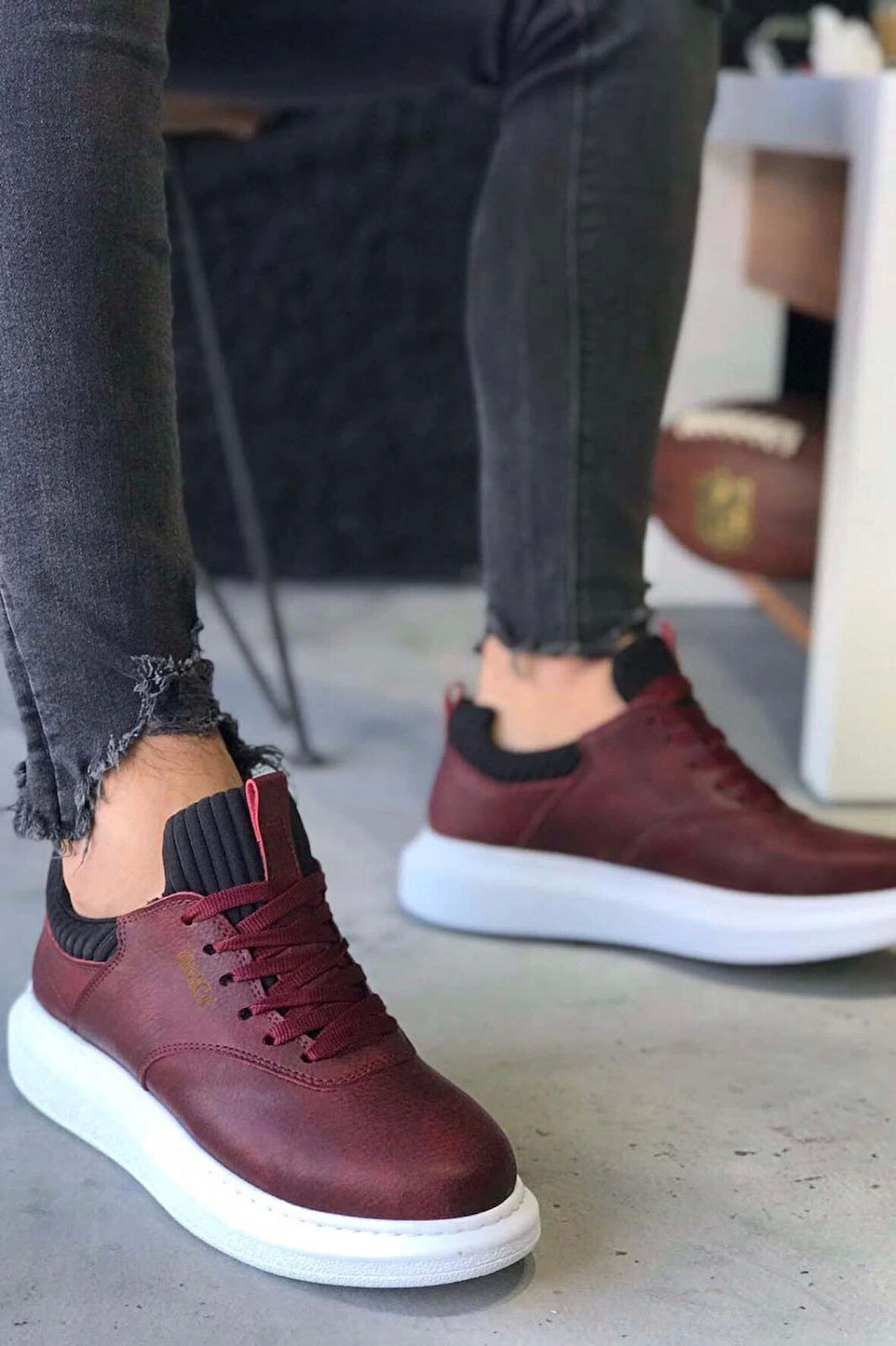 K&A Günlük Ayakkabı 055 Bordo