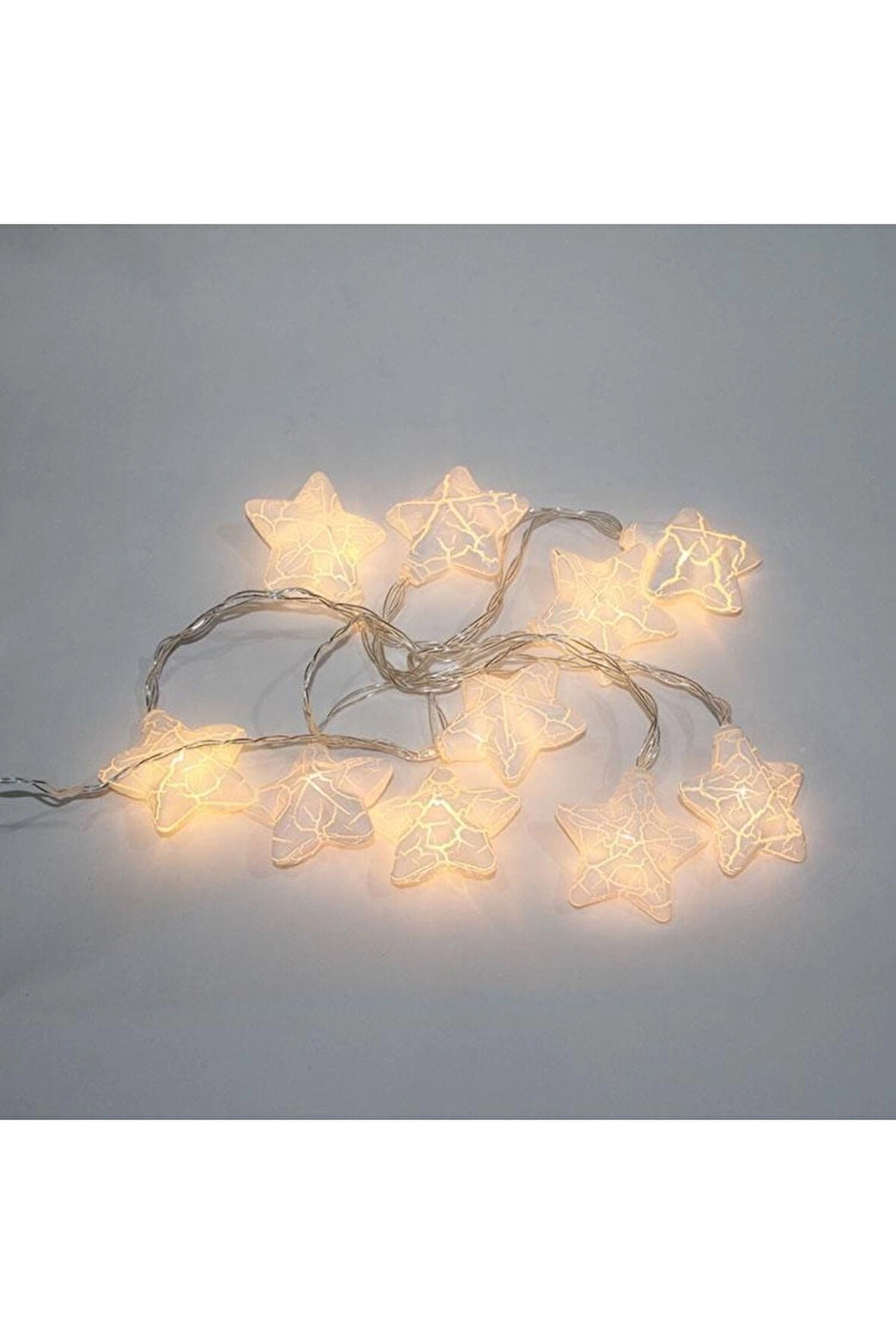 Zarif Yıldızlı Sıralı Led Işık Dekoratif Lamba Hediyelik