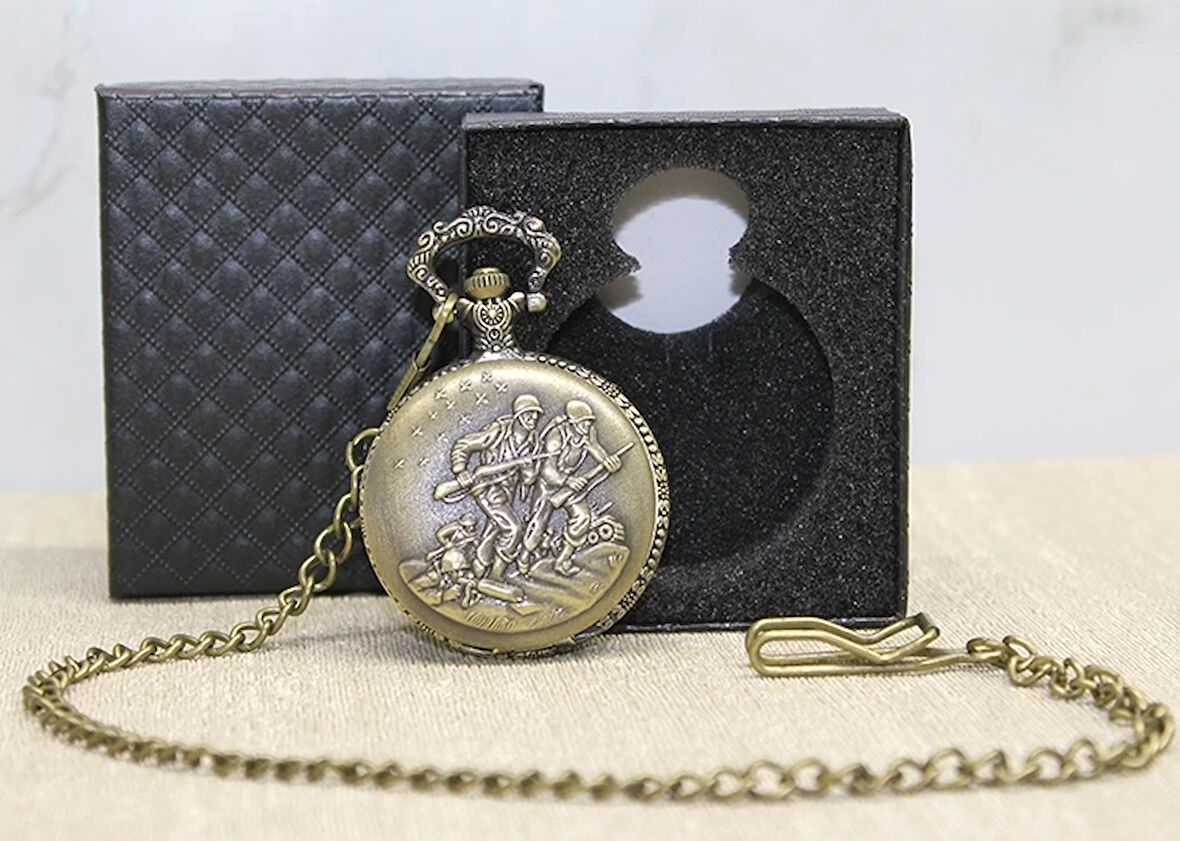 Özel Kutulu Çanakkale Destanı Köstekli Saat Alk4681