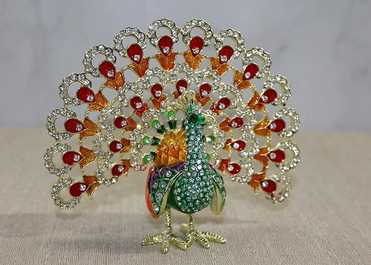 Swaroski Tavuskuşu Alk3830