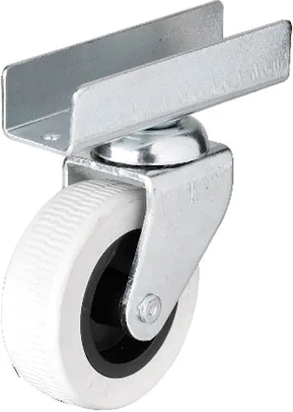 323 - 50X20 Mm Gri Uzun U Tablalı Teker 4 Adet