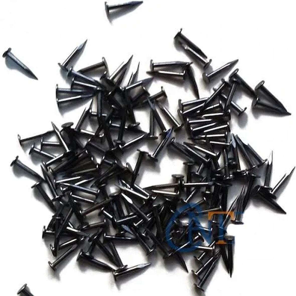 Klips, Menteşe, Ayağı Çivisi 7Mm Çelik - Siyah 100Gr