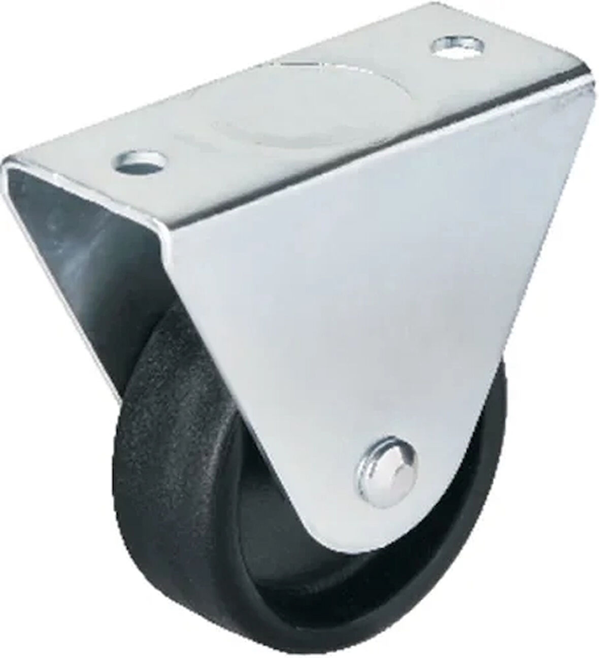 104 - 50 Mm Sabit Siyah Teker 4 Adet