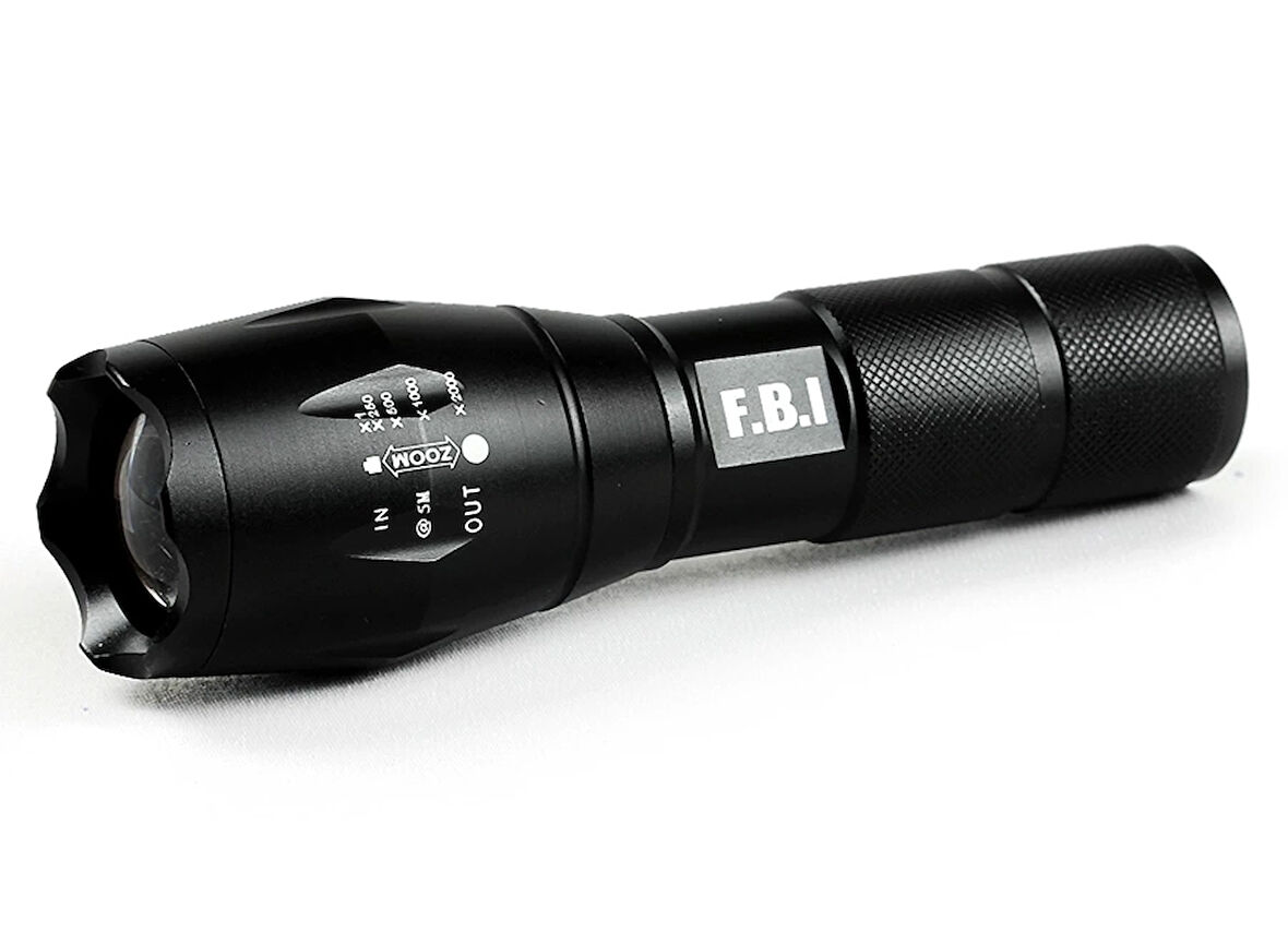 F-T3 Su Geçirmez Alüminyum Oksidiyon Şarjlı El Feneri