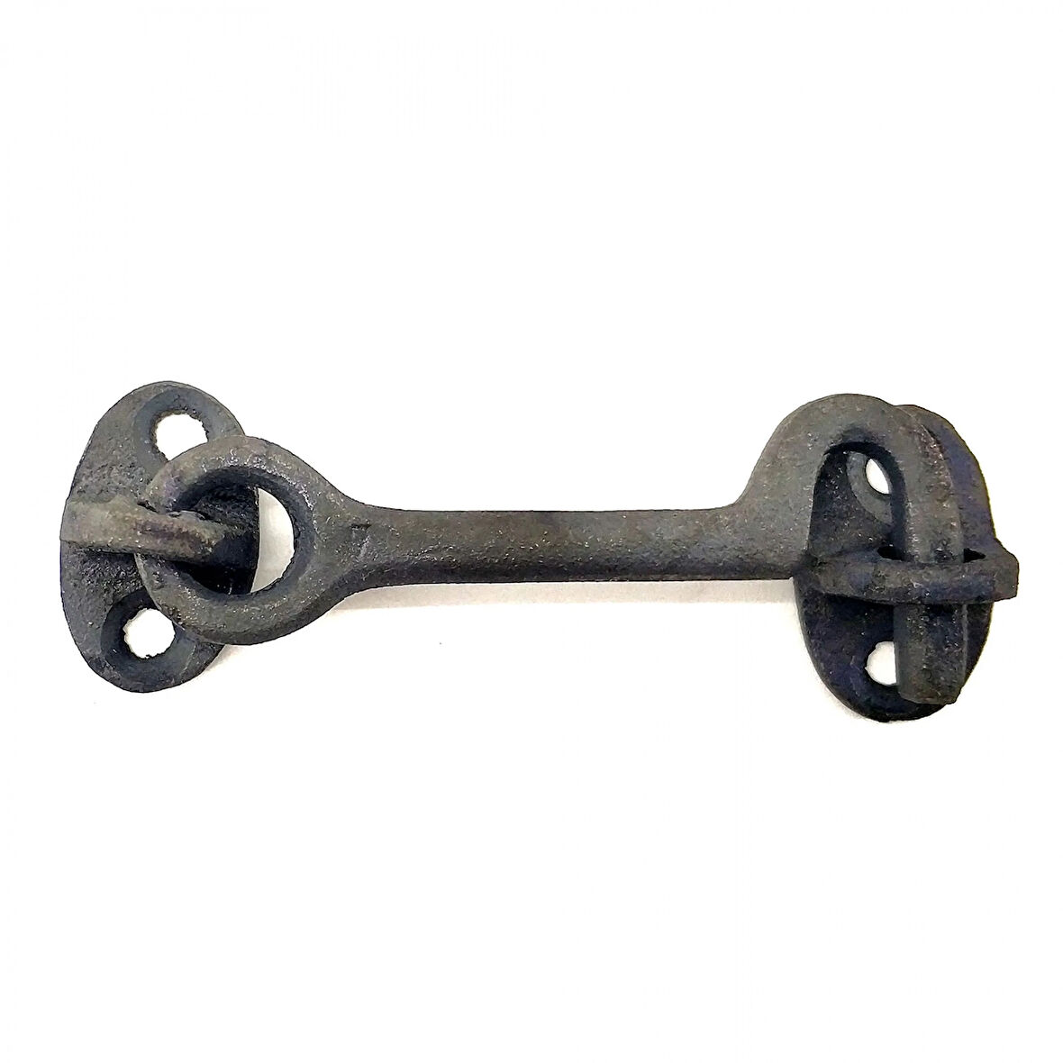 Antika Tarz Dekoratif Pirinç Çengeli - 8,5Cm, Oksit