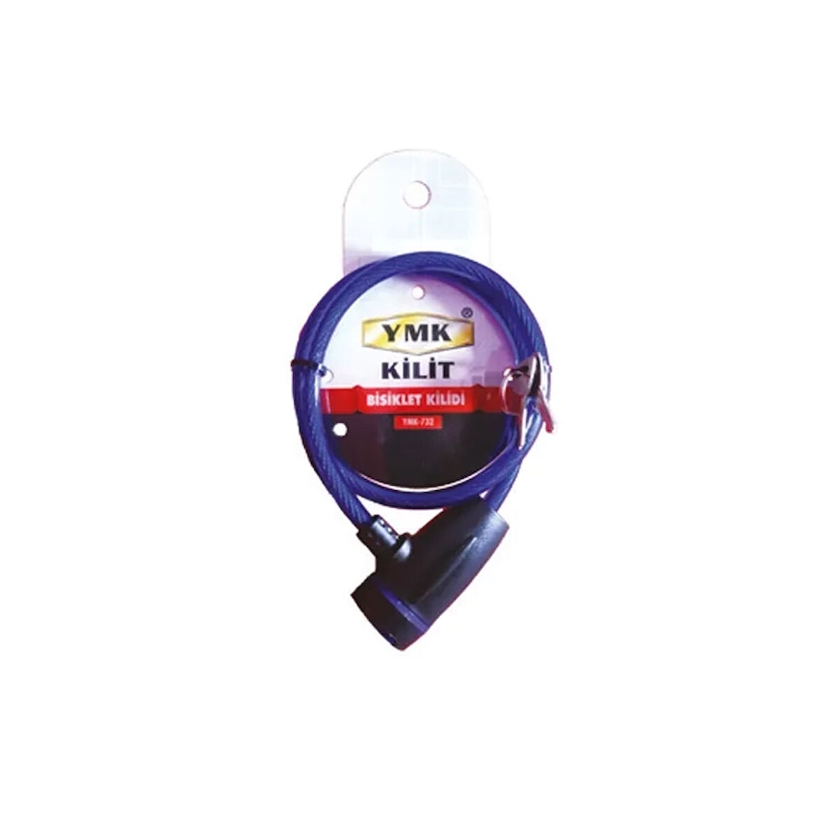 Eko Çelik Halatlı, İzoleli Bisiklet Kilidi - 8Mm, 65 Cm