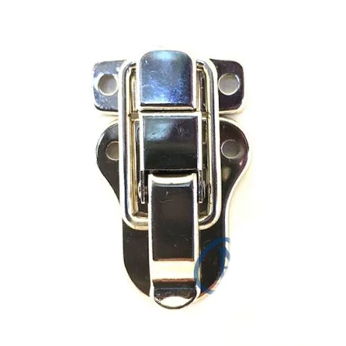 Sandık, Kutu Klipsi, Ön Kilidi - 48X30Mm, Nikel, 1 Adet