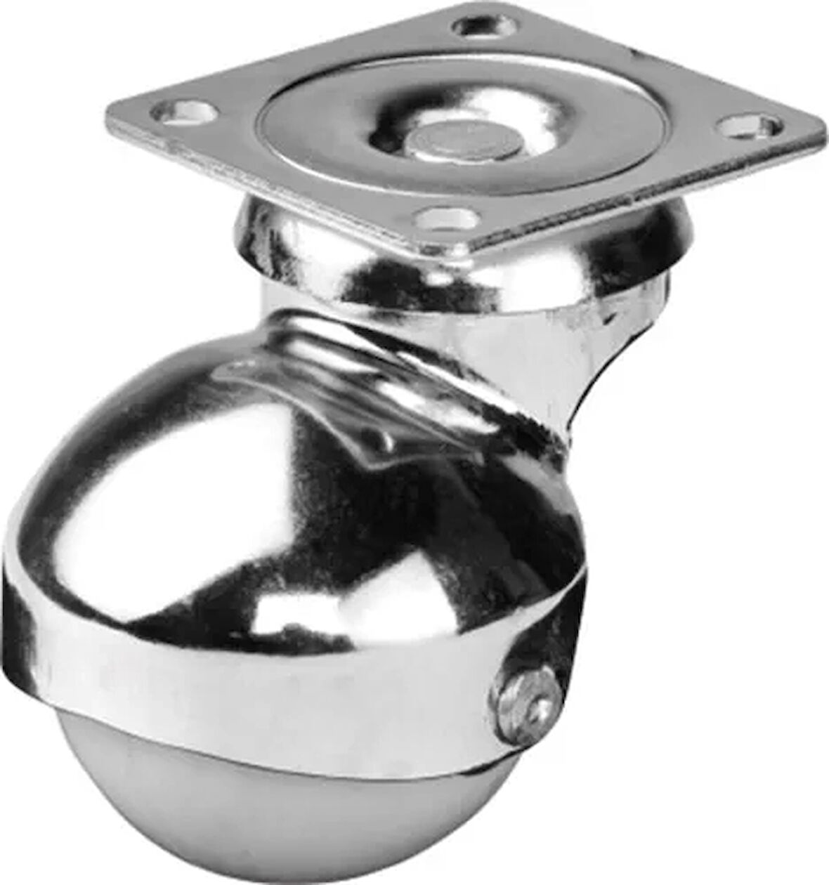 208 - 50 Mm Küre Tablalı Çift Bilyalı Teker