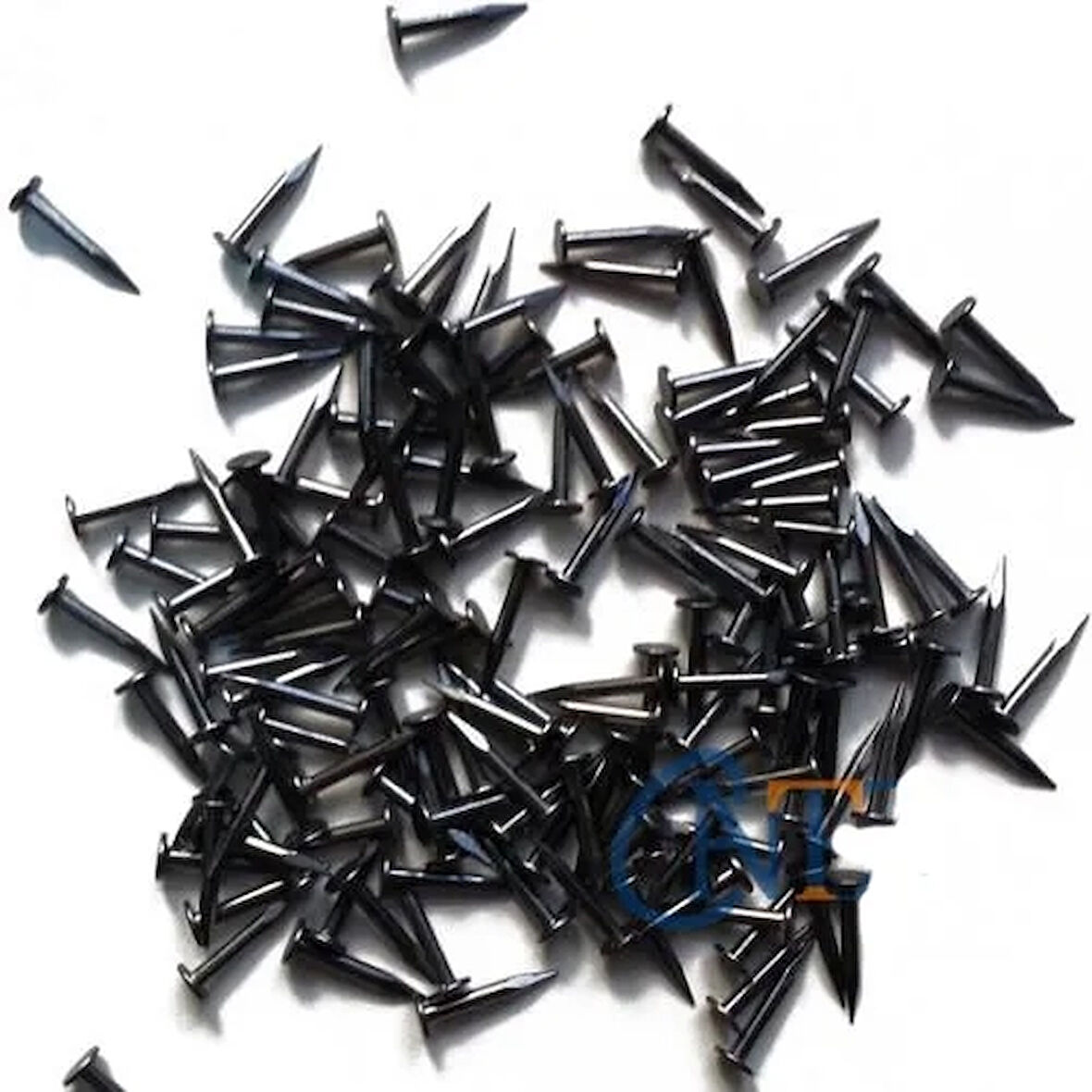 Klips, Menteşe, Ayağı Çivisi 9Mm Çelik - Siyah 10Gr