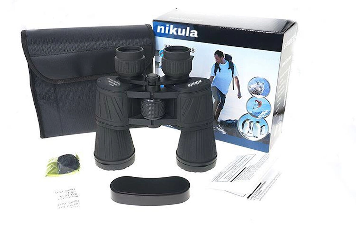 10X50 Profesyonel El Dürbünü – Mercek – Süper Netlik – 1000M/56M-