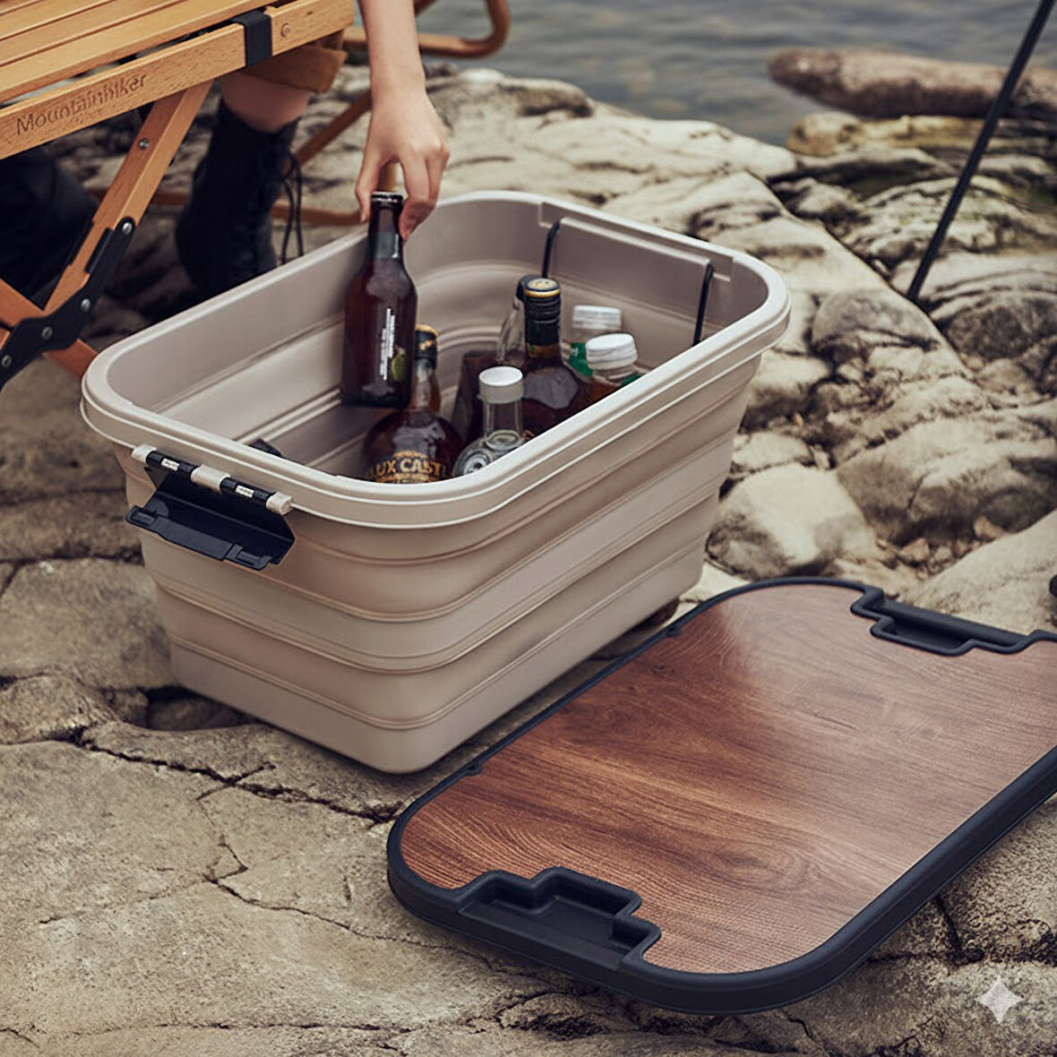 Katlanır Kamp  Piknik Sepeti