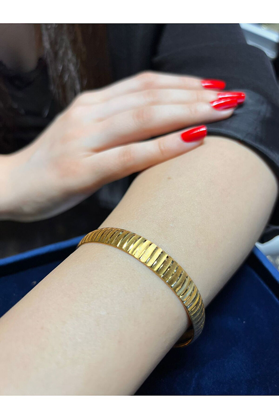 8 gr (Gram) Dalmaçya Şarnel Bilezik Yatırımlık 22 Ayar Altın