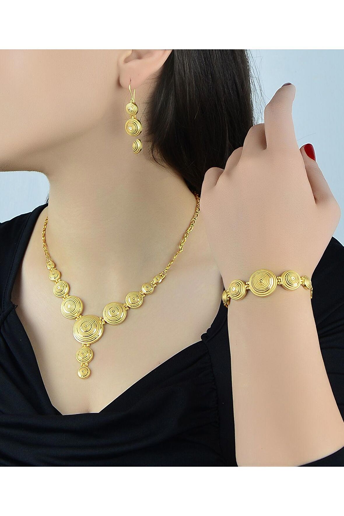 Parmak Izi Set 14 Ayar Altın