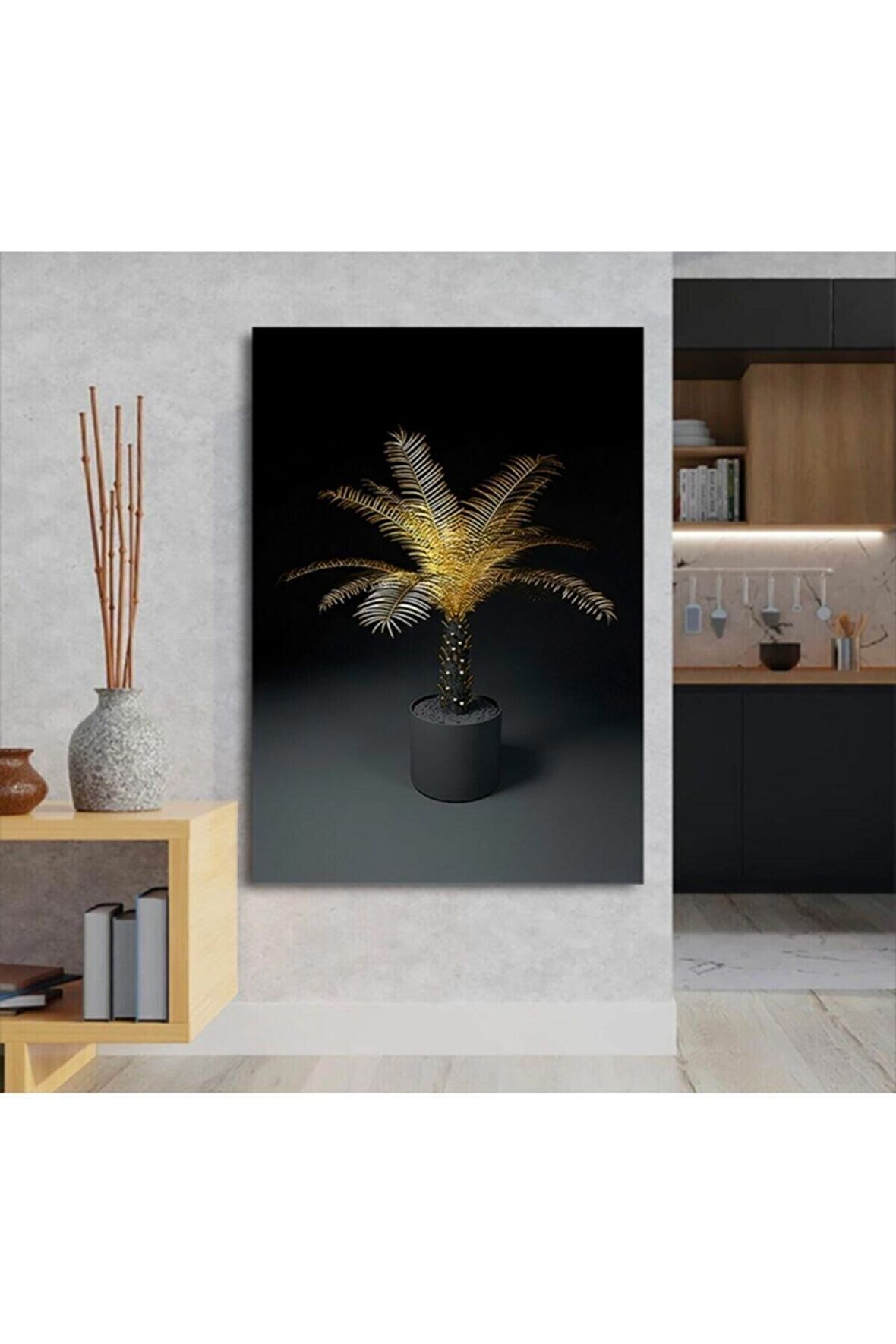 Modern Vazo Kanvas Kanvas Canvas Tablo