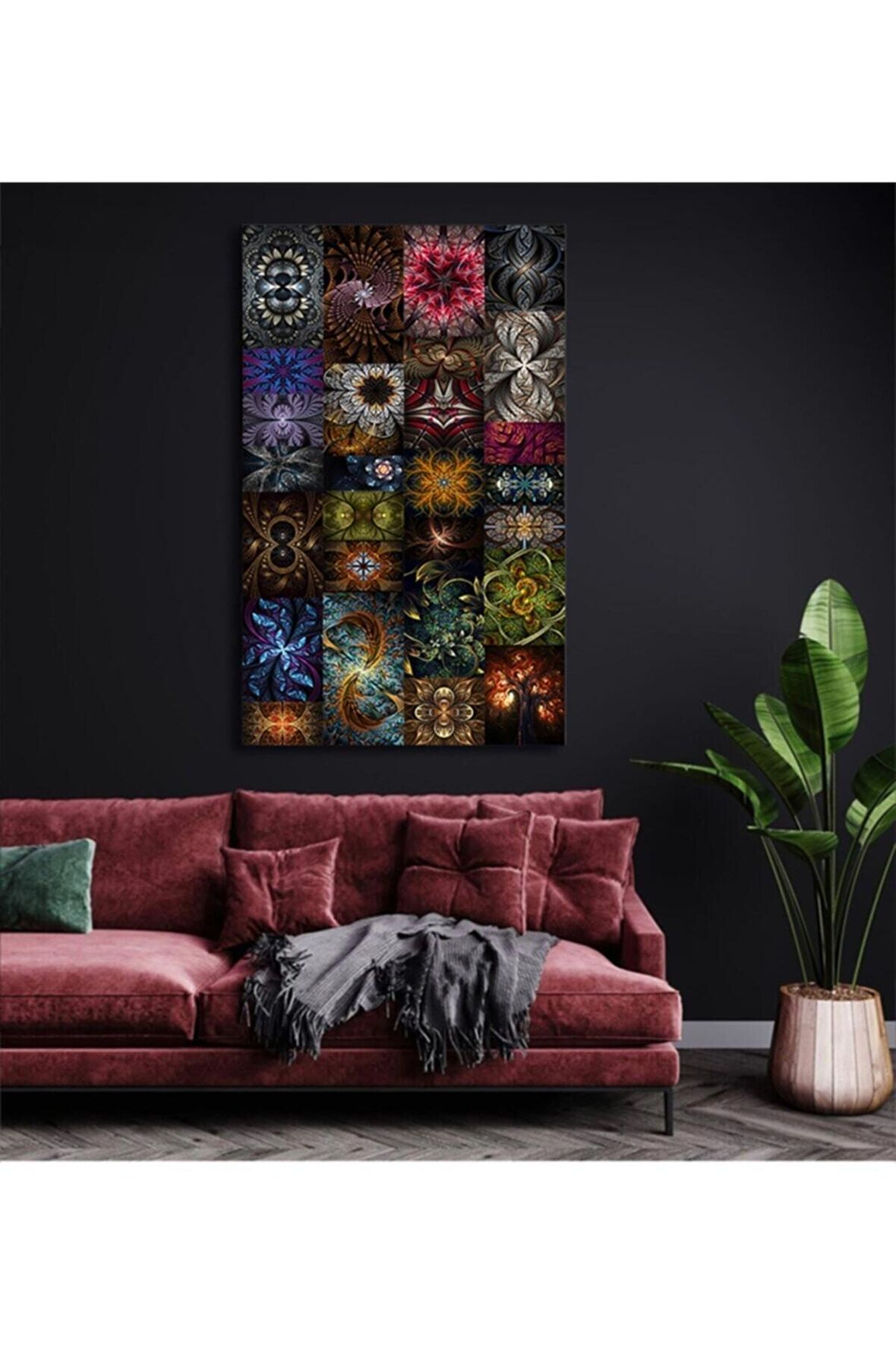 Fantastik Desenler Kanvas Kanvas Canvas Tablo