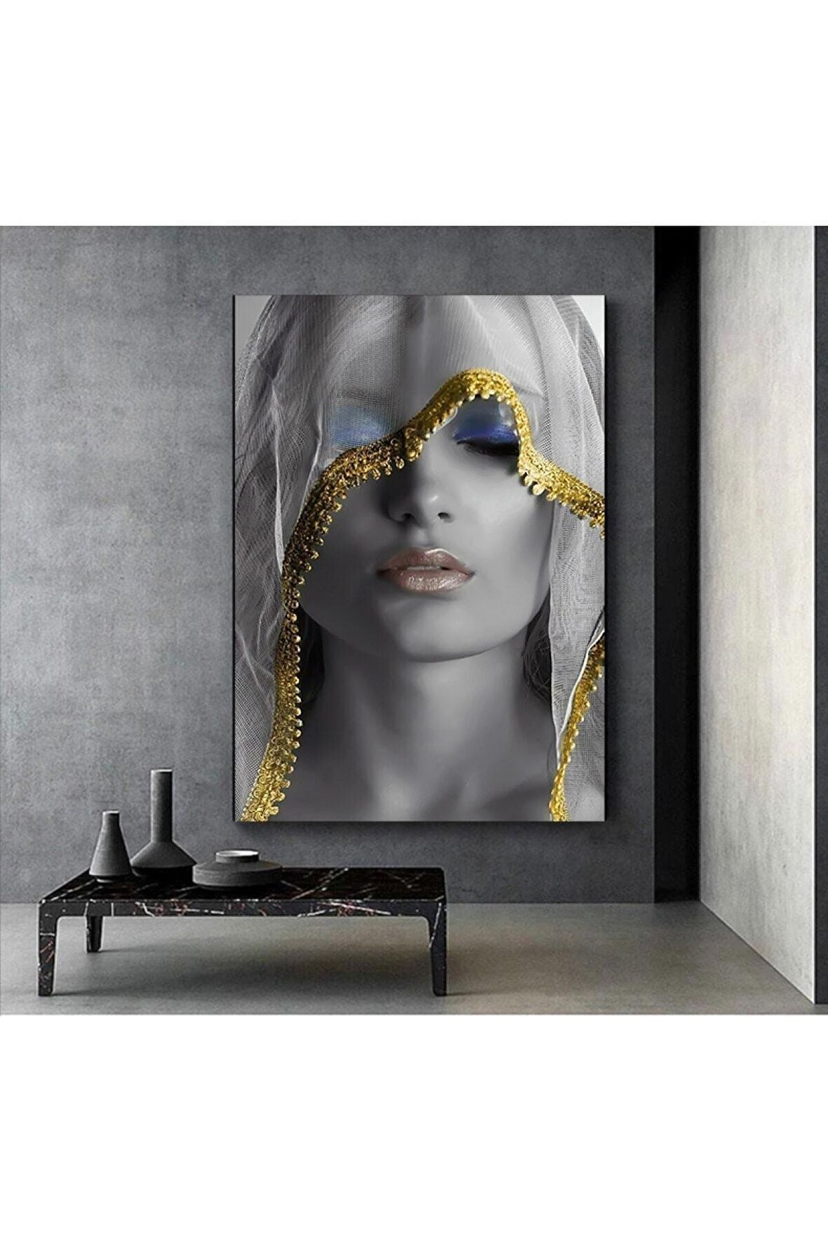 Modern Kadın Kanvas Kanvas Canvas Tablo