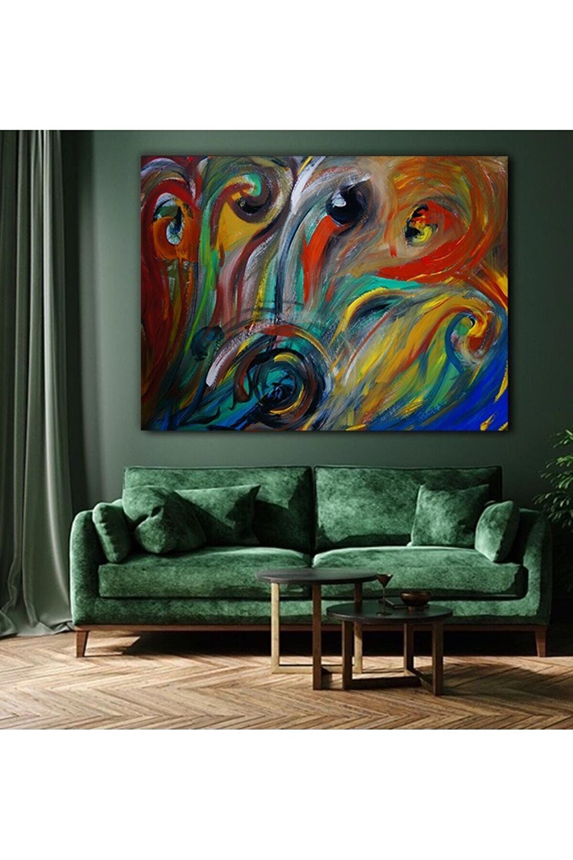 Modern Soyut Kanvas Kanvas Canvas Tablo