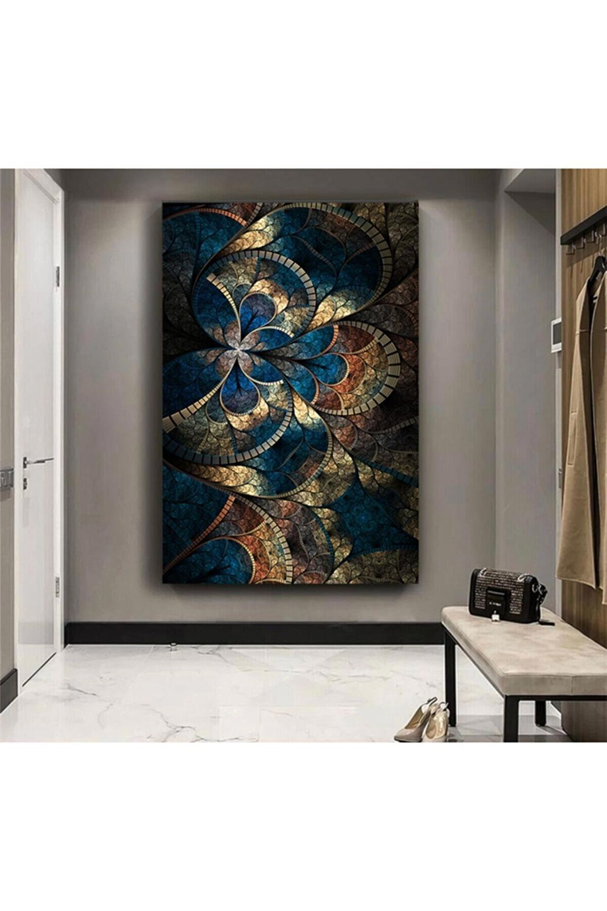 Vitray Desenler Kanvas Kanvas Canvas Tablo