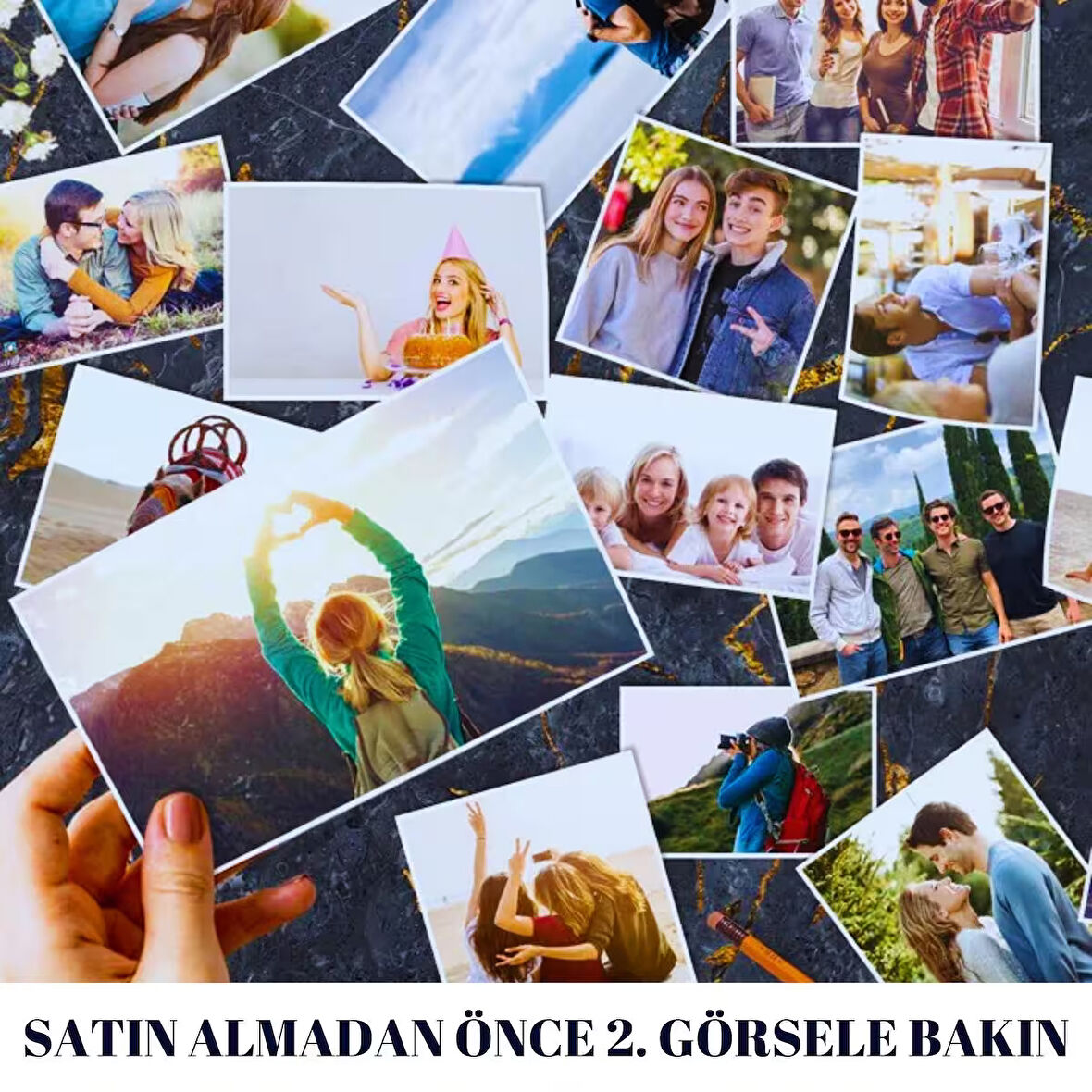 Kişisel Premium Fotoğraf Baskısı 50 Adet (10x15 cm)