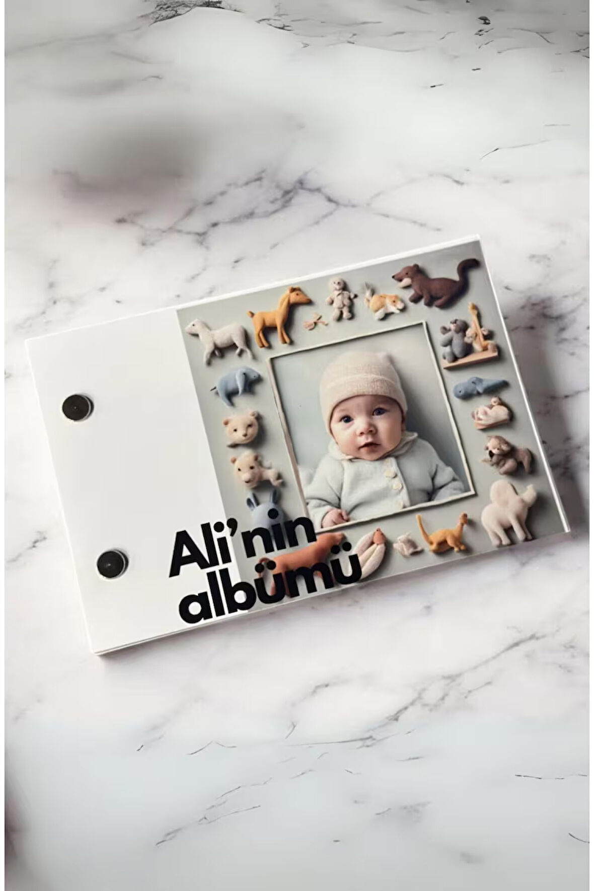 Kişiye Özel Flipbook Bebek Temalı Fotoğraf Albümü (10x15 cm )