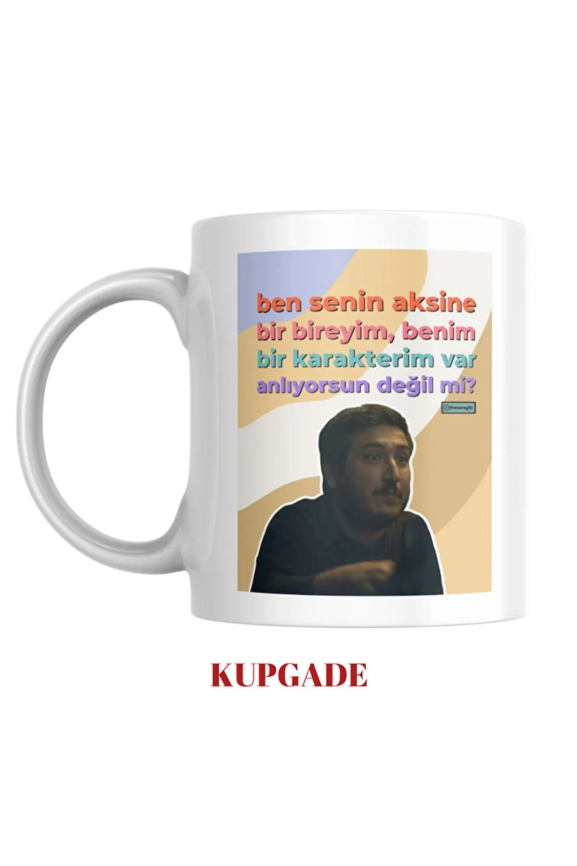 Gibi Dizi Replik Baskılı Kupa