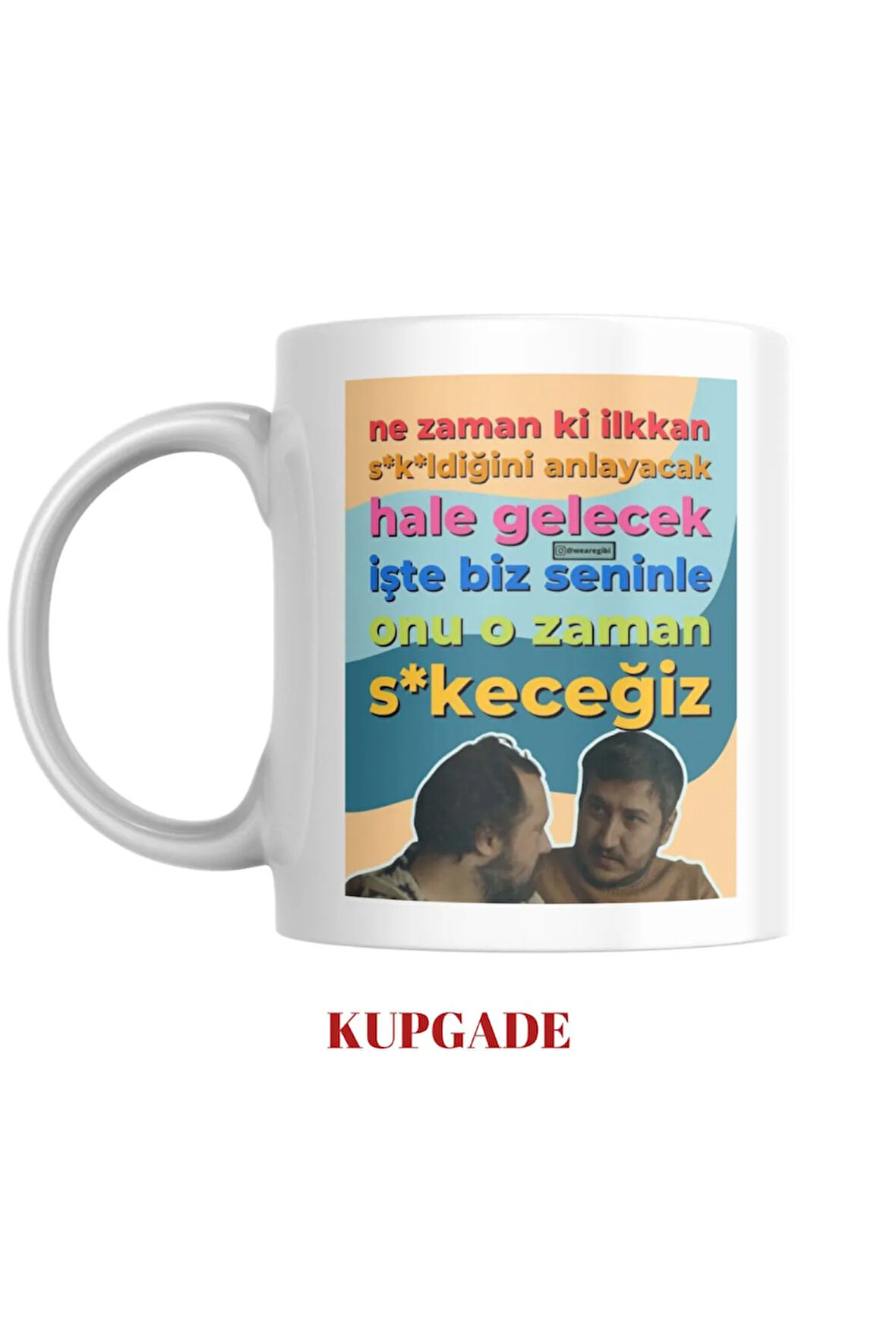 Gibi Dizi Replik Baskılı Kupa