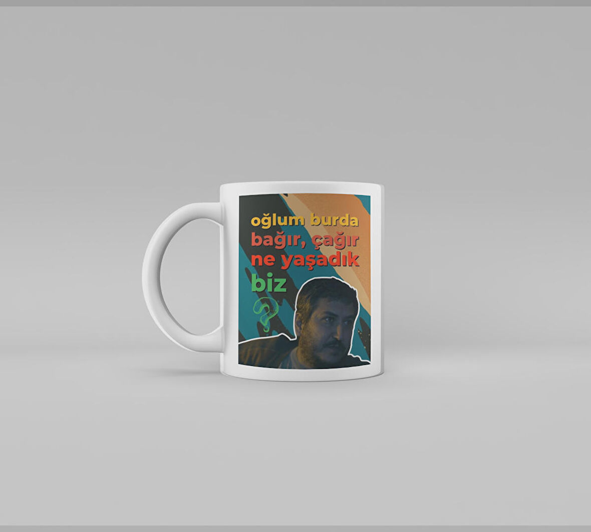 Gibi Dizi Replik Baskılı Kupa Bardak