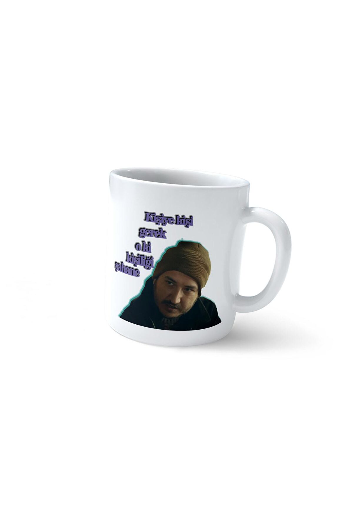 Gibi Yılmaz Özlü Söz Baskılı Kupa Bardak