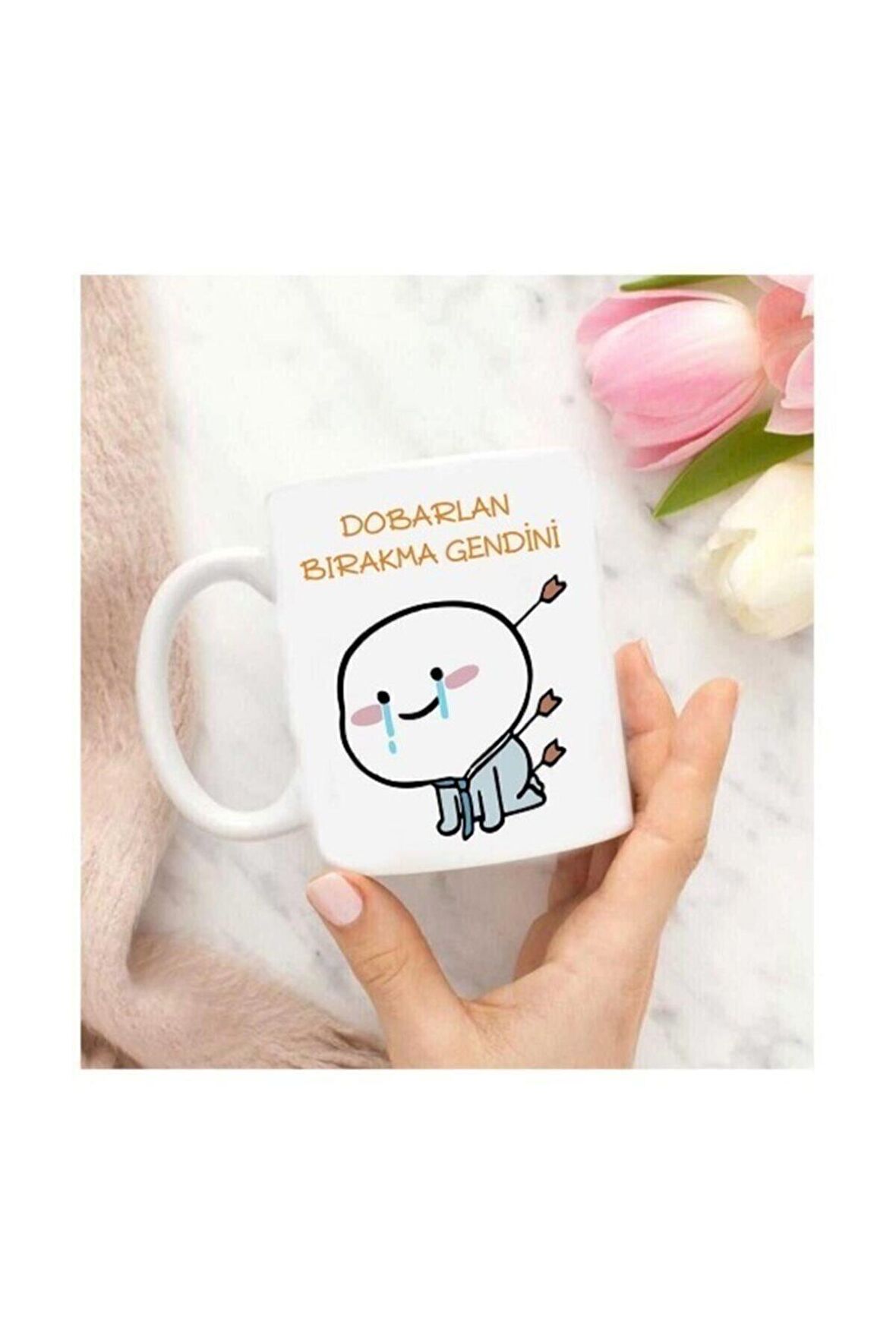 Dobarlan Bıragma Gendini Tasarımlı Kupa Bardak