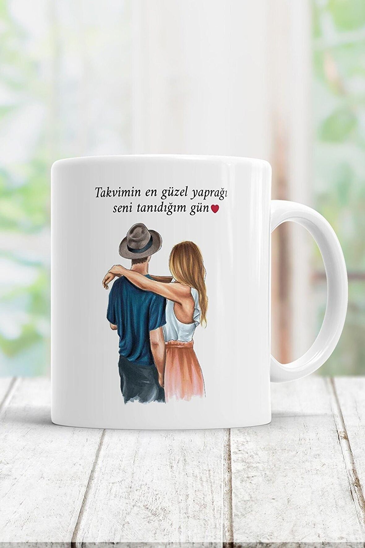 Sevgili Kupa Bardak Seni Seviyorum Kupa Bardak