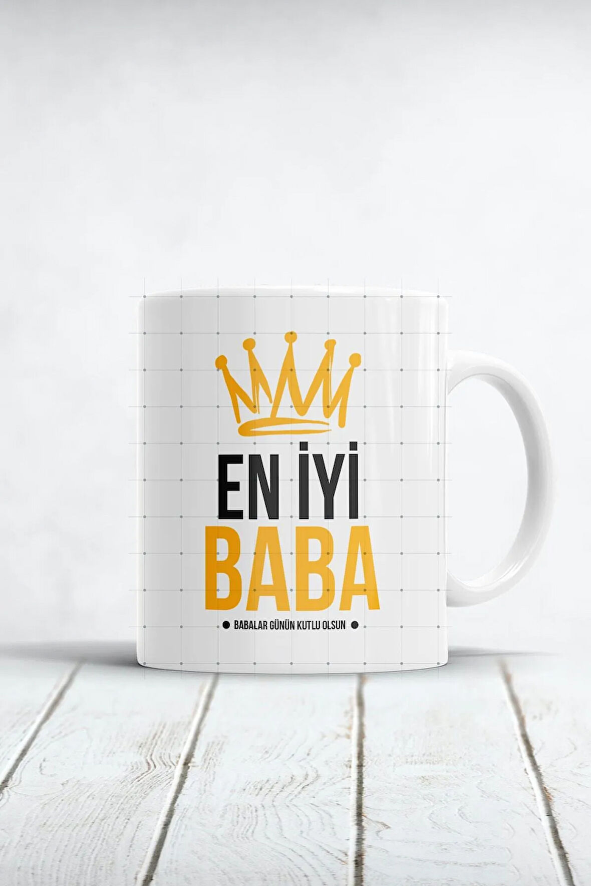 En Iyi Baba Baskılı Kupa Bardak