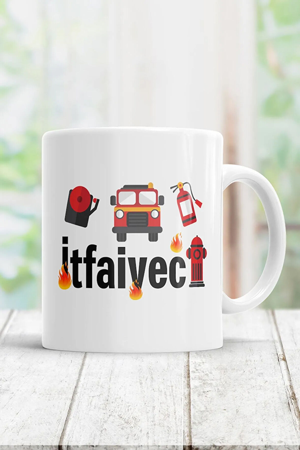 Itfaiyeci Kupa Bardak