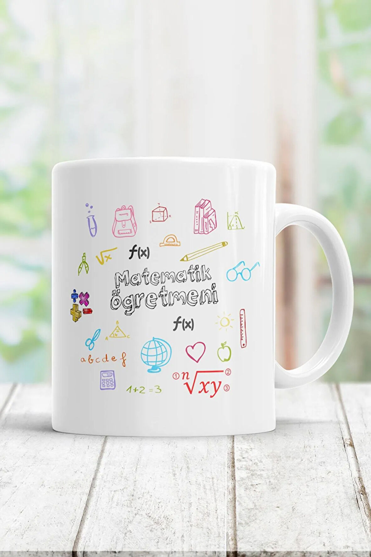 Matematik Öğretmeni Kupa Bardak