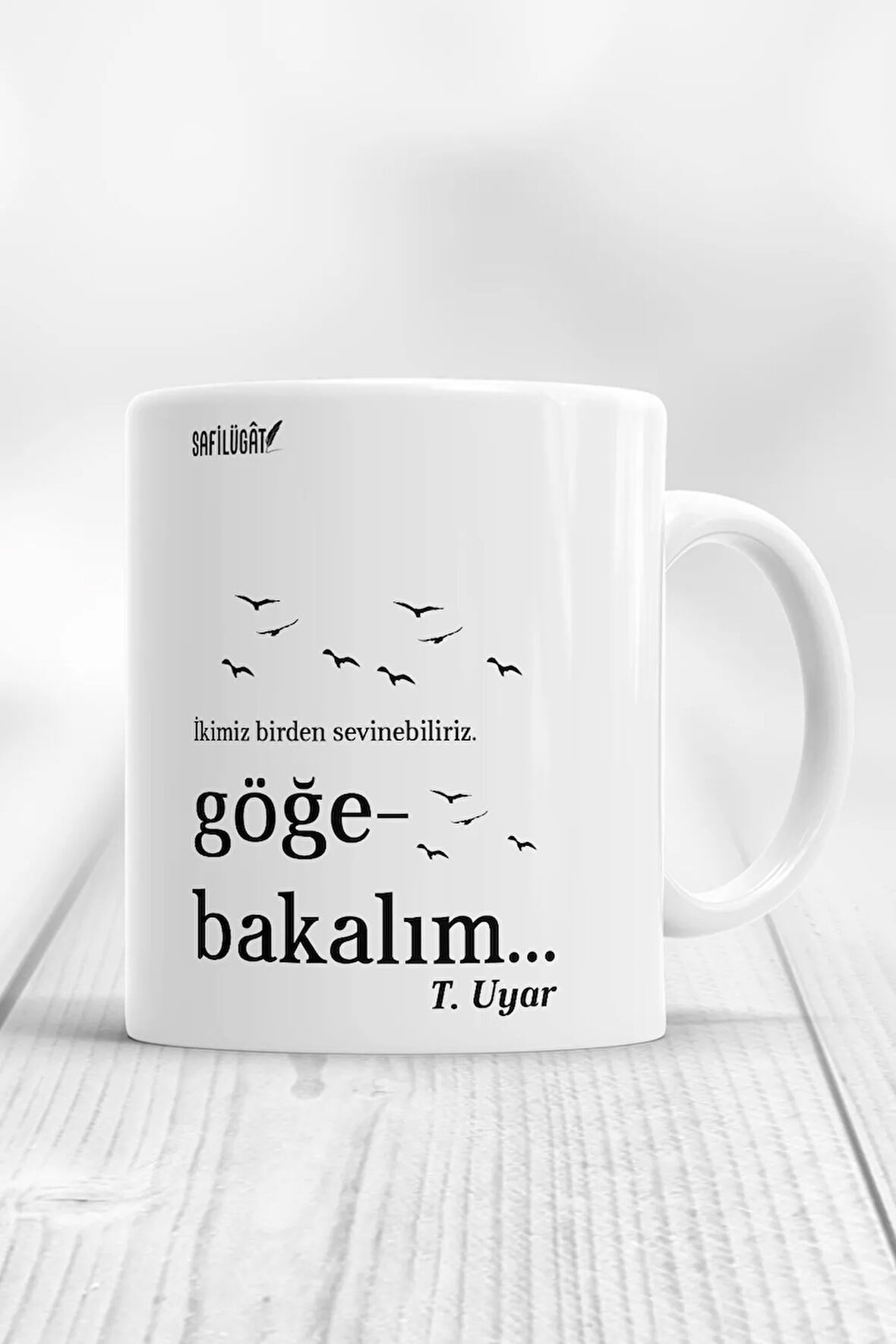 Göğe Bakalım Kupa Bardak