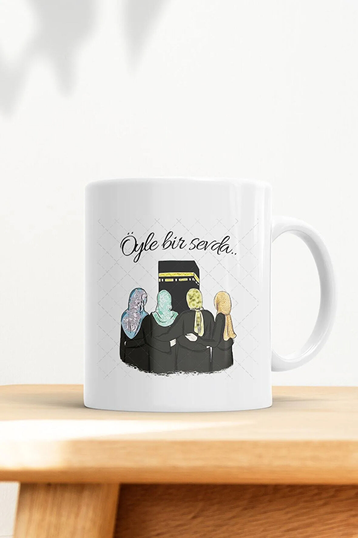 4 Arkadaşa Özel Islami Temalı Kupa Bardak