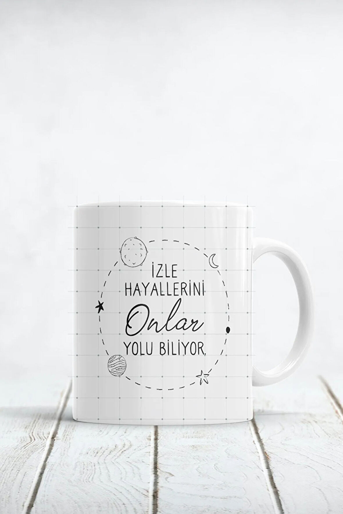 Izle Hayallerini Onlar Yolu Biliyor Baskılı Kupa Bardak