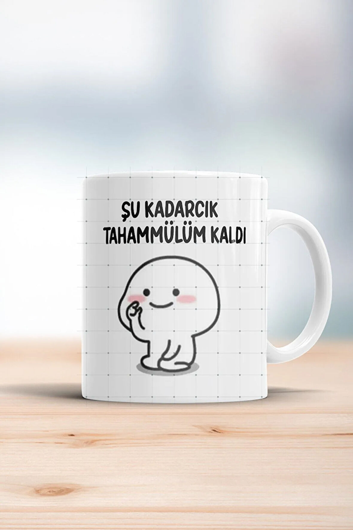 Şu Kadarcık Tahammülüm Kaldı Kupa Bardak