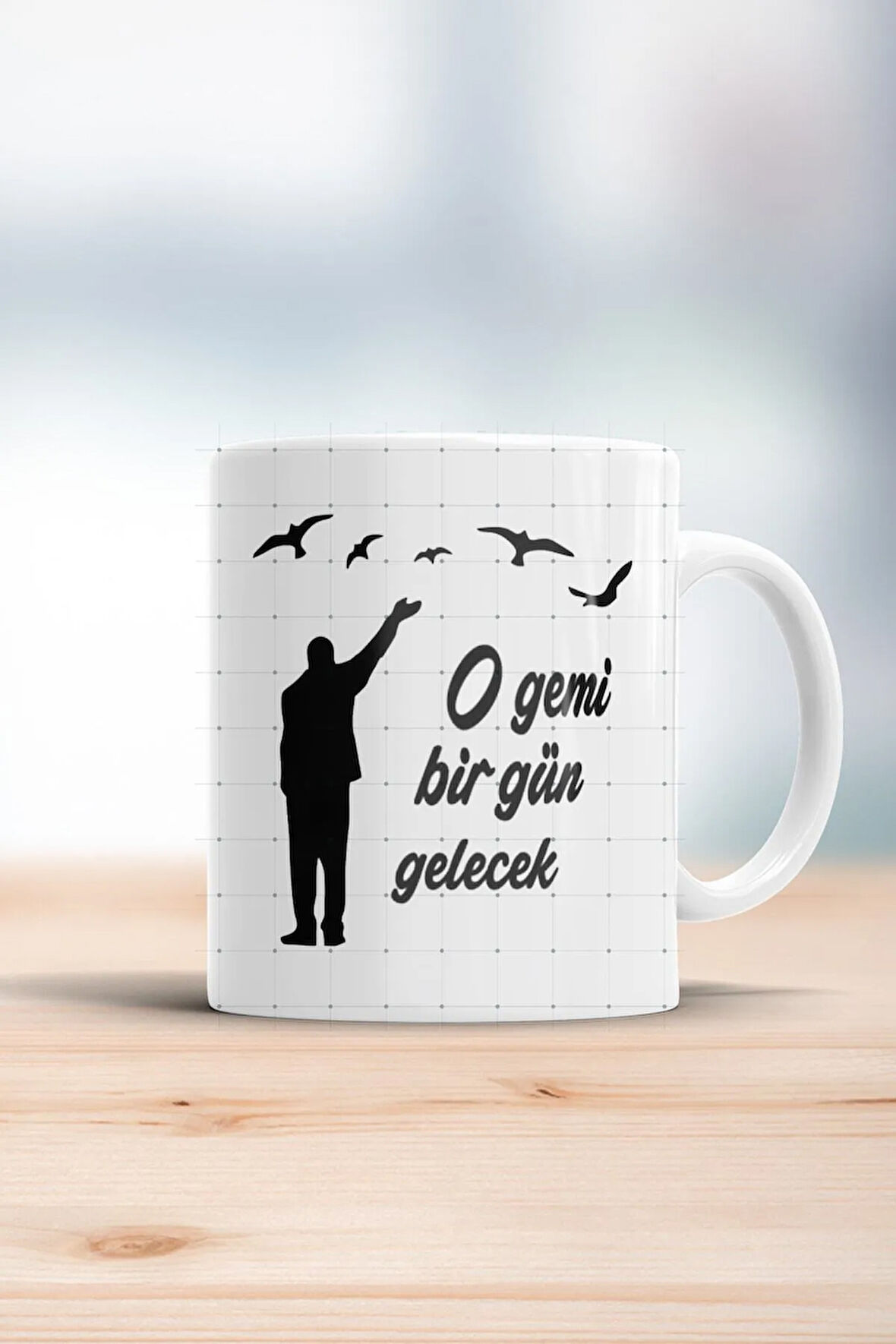 O Gemi Bir Gün Gelecek Kupa Bardak