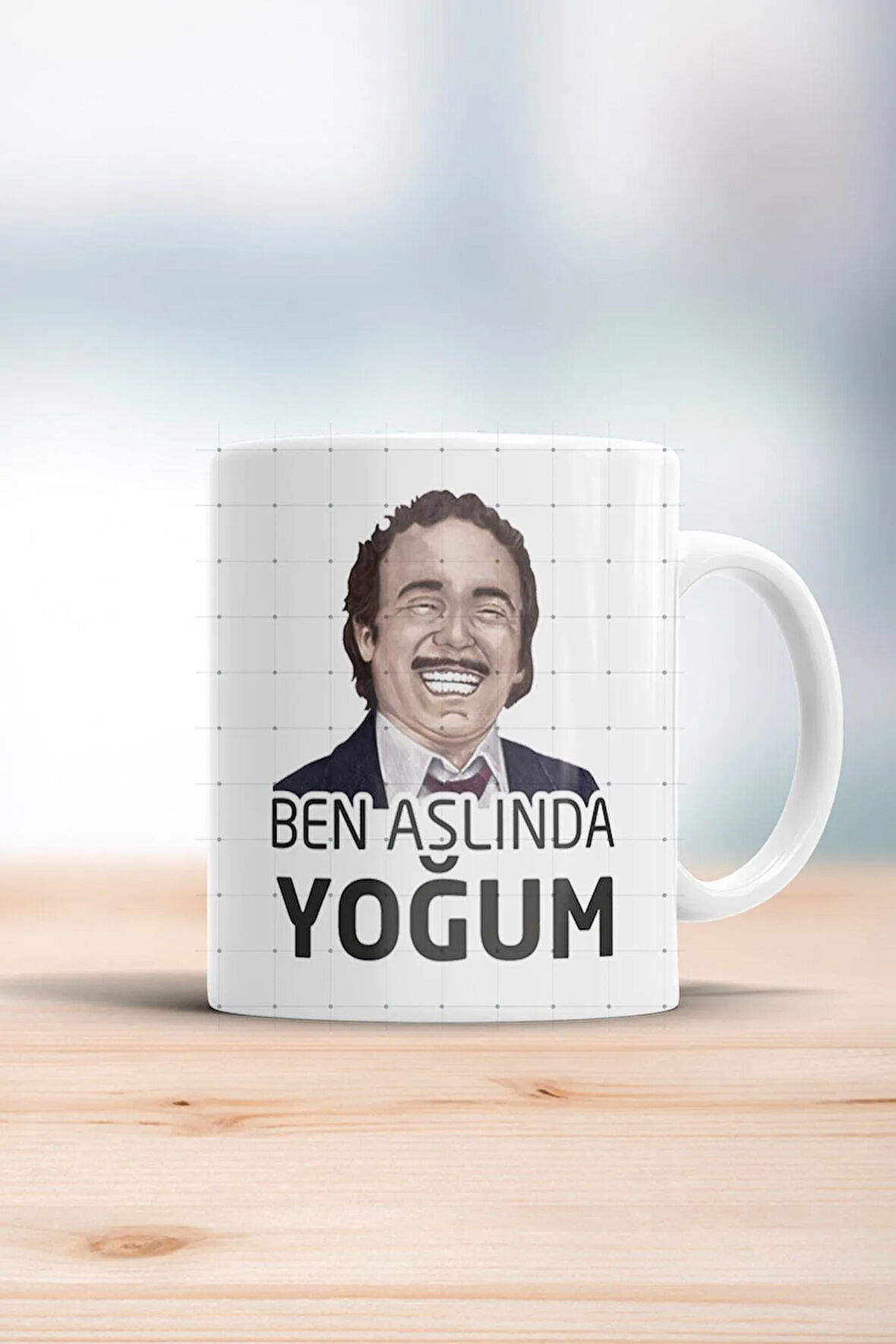 Ben Aslında Yoğum Kupa Bardak