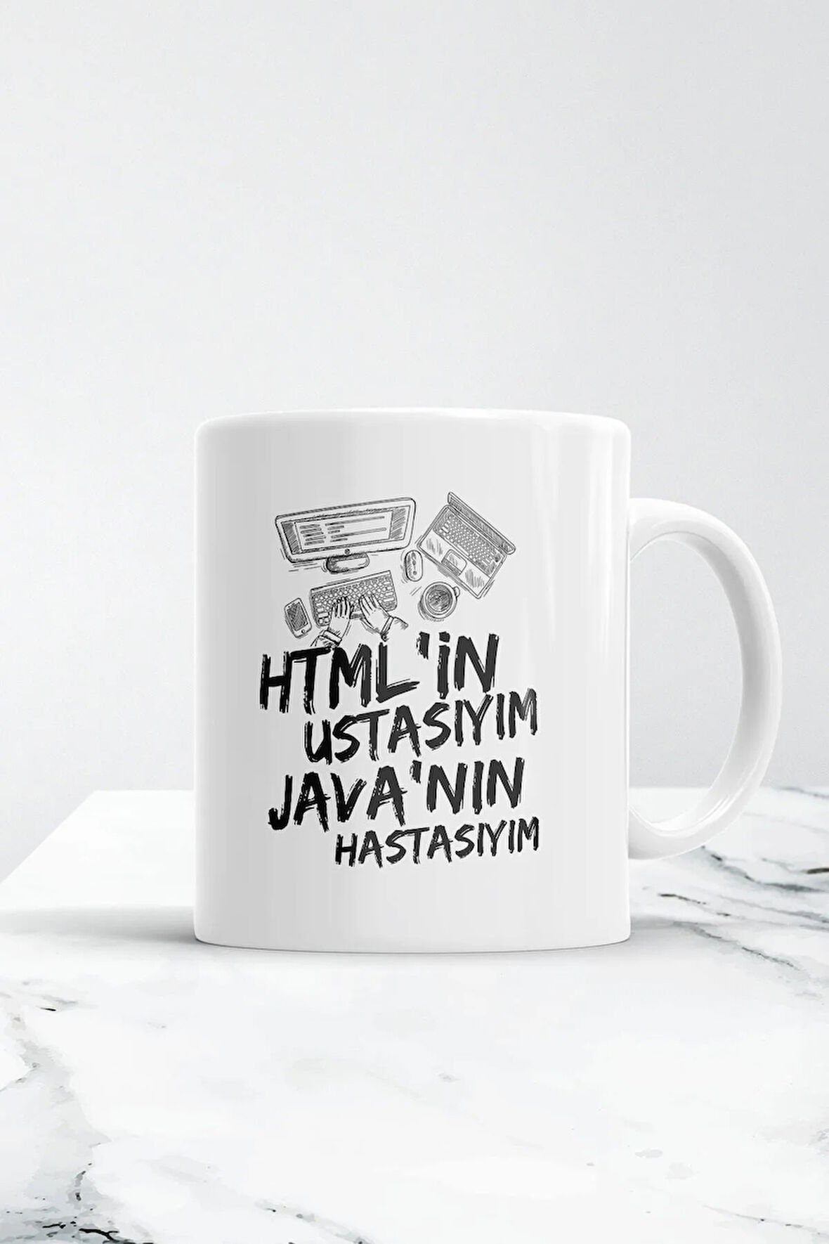 Html Ustasıyım Yazılımcı Kupa Bardak