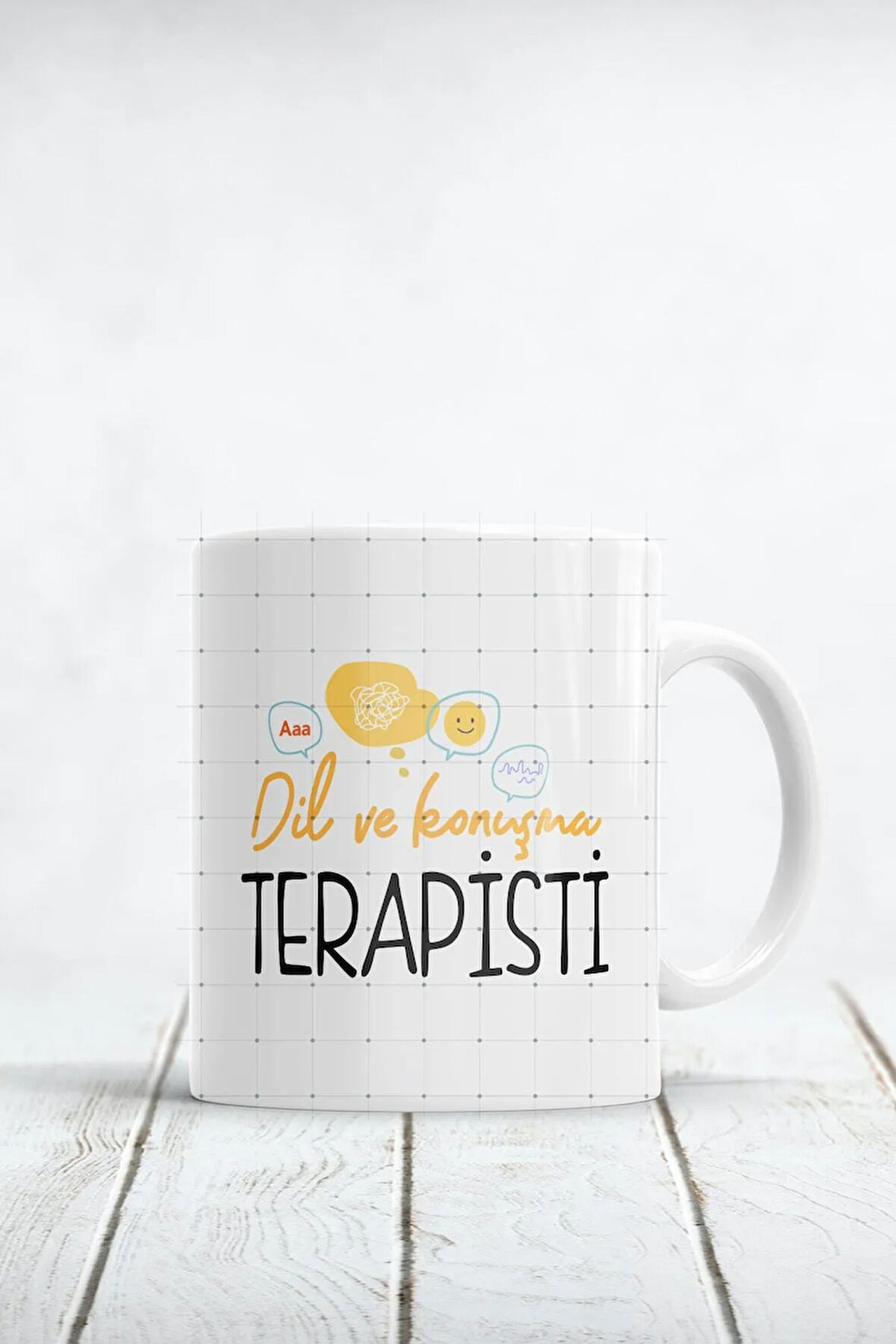 Dil Ve Konuşma Terapisti Baskılı Kupa Bardak