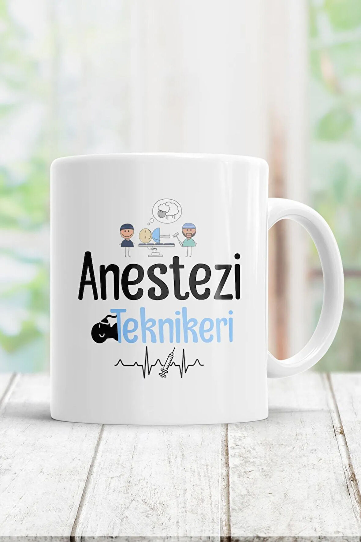 Anestezi Teknikeri Kupa Bardak