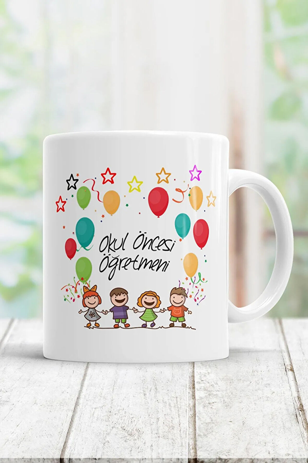 Okul Öncesi Öğretmeni Kupa Bardak