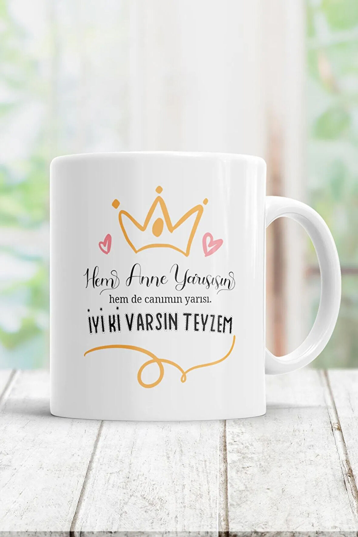 Beyaz Iyi Ki Varsın Teyzem Kupa Bardak