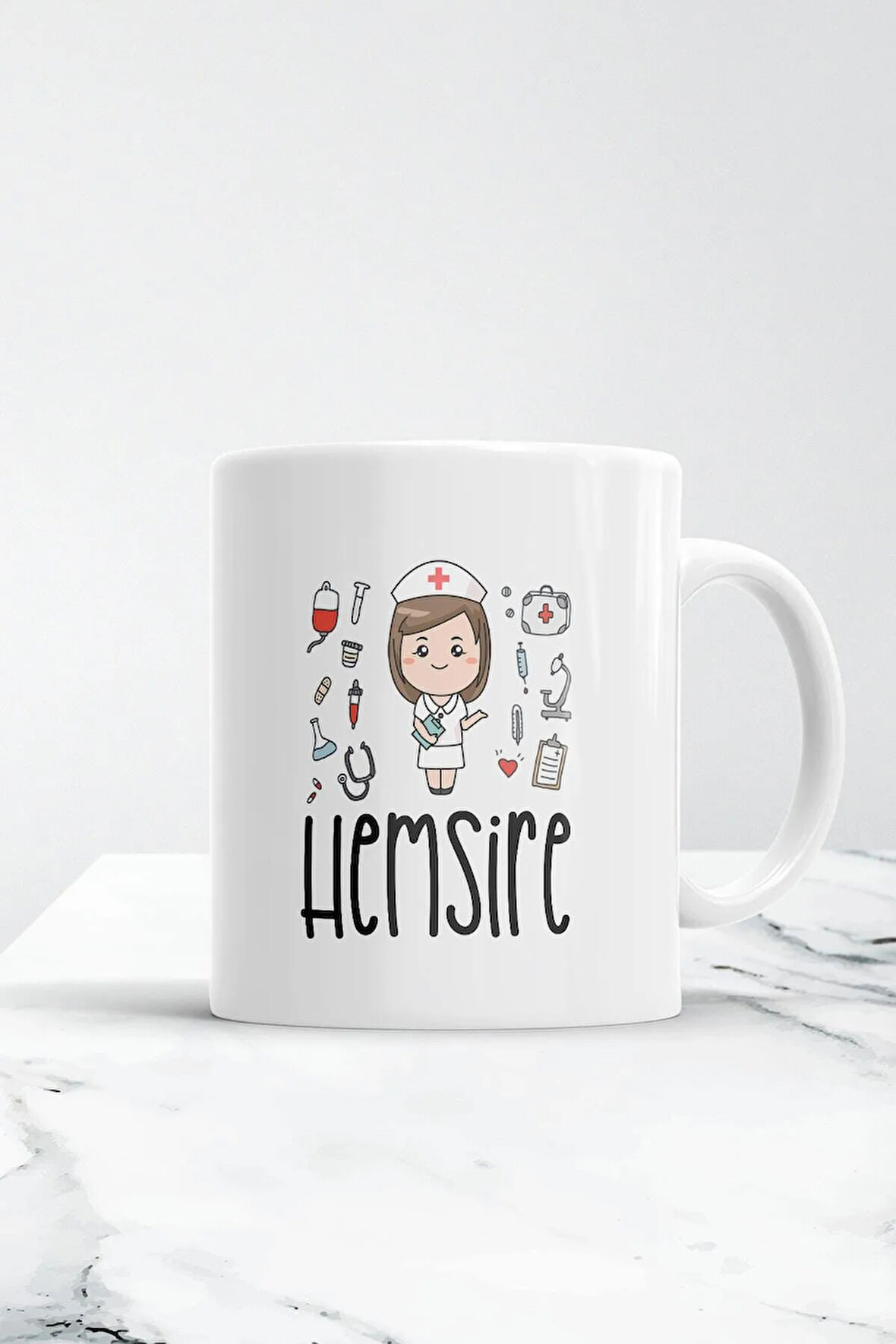 Hemşire Kupa Bardak