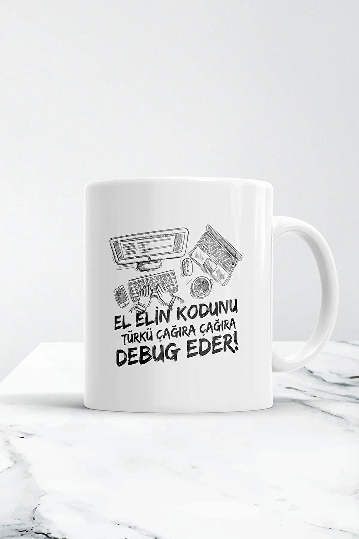 Esprili Yazılımcı Kupa Bardak