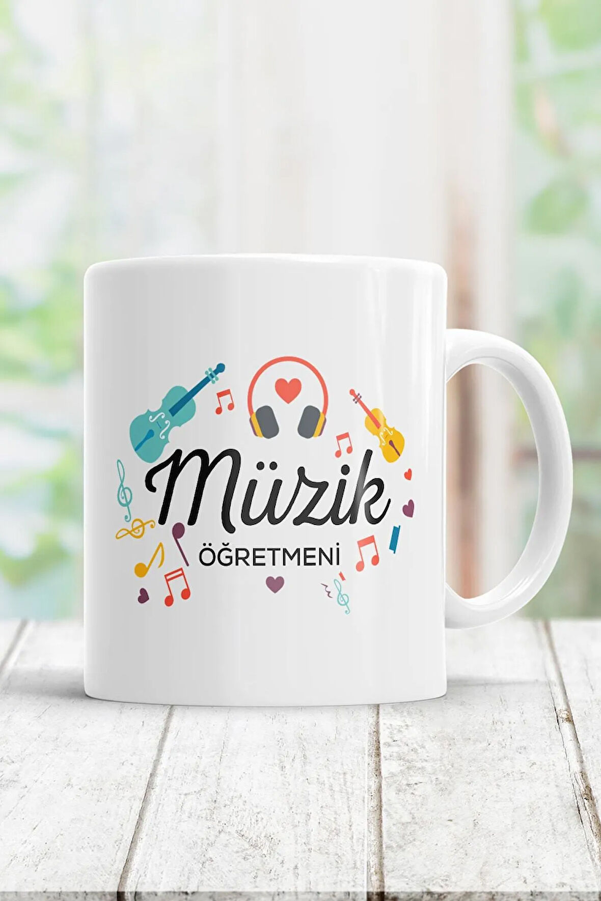 Müzik Öğretmeni Kupa Bardak