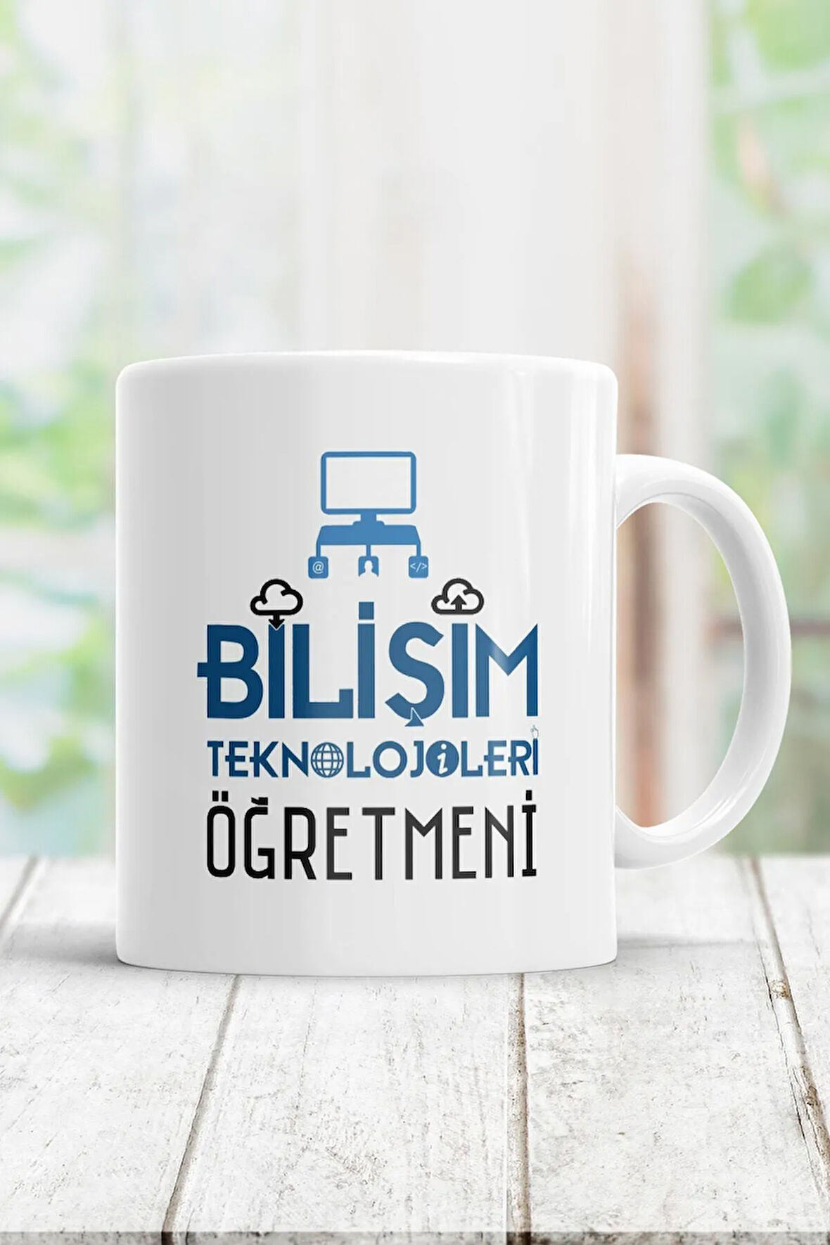 Bilişim Teknolojileri Öğretmeni Kupa Bardak