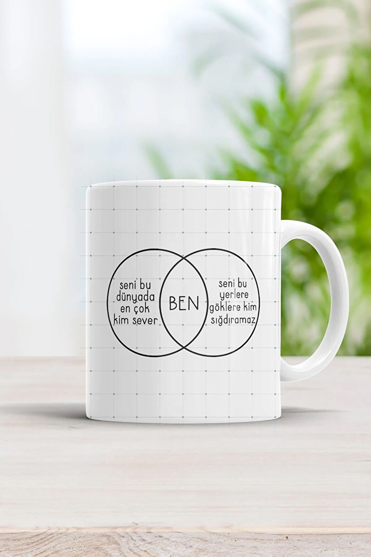 Seni Bu Dünyada En Çok Kim Sever Ben Tabiki Kupa Bardak